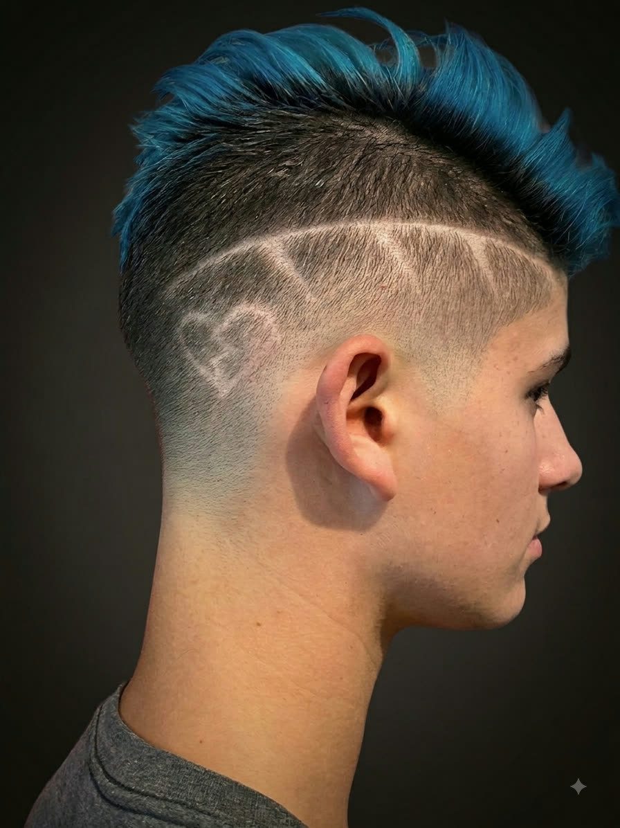 Barbering & fades by Devin at Heads Will Roll, Hollywood — look 9