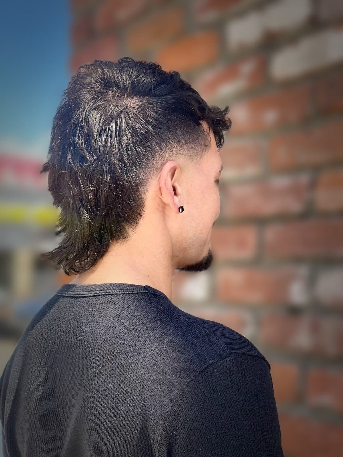 Vivid colour & mullets by Jazz at Heads Will Roll, Hollywood — look 7
