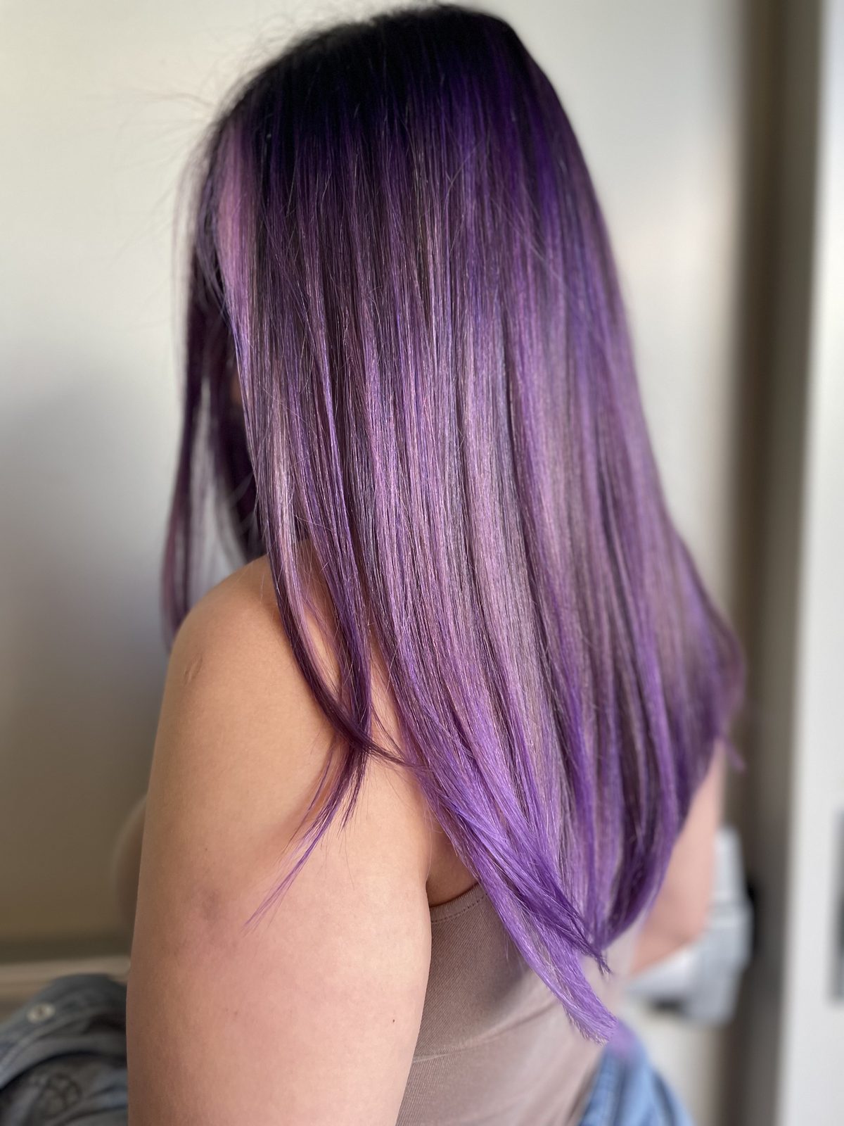 Balayage & vivid colour by Becky at Heads Will Roll, Hollywood — look 7