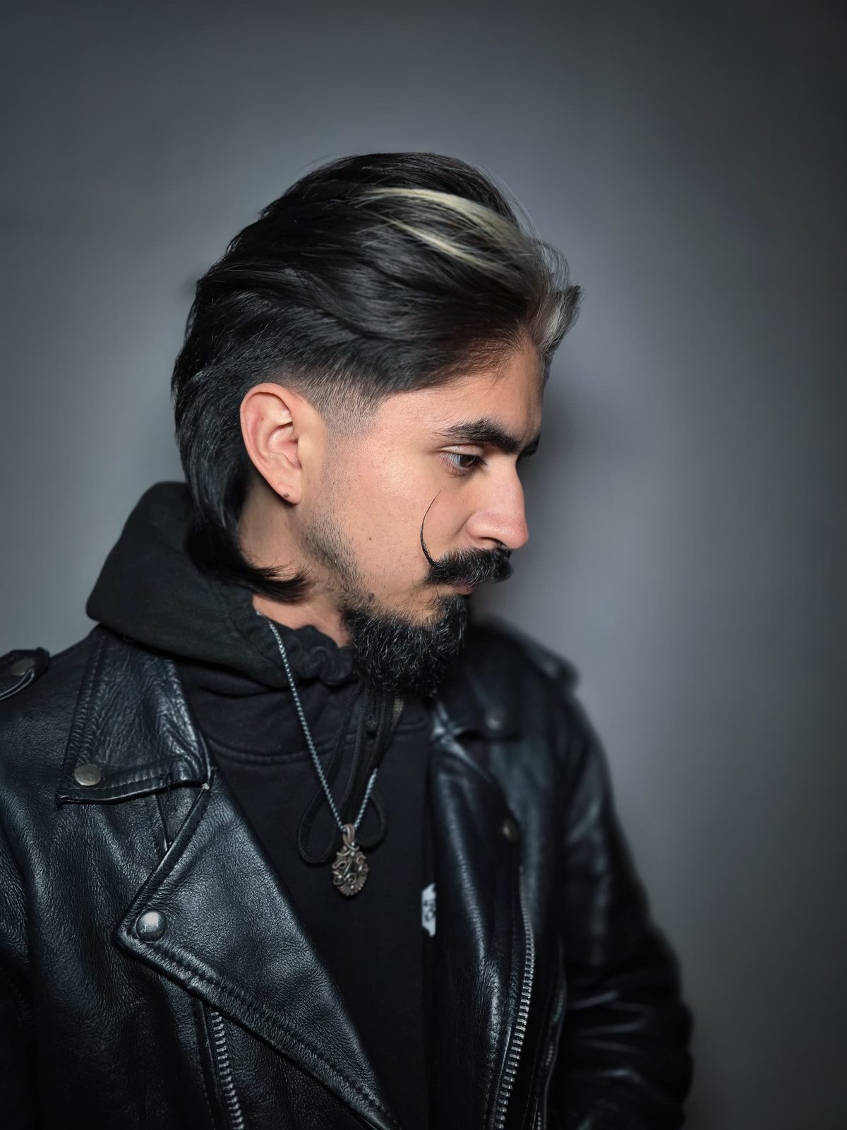 Alt colour & razor work by Steph at Heads Will Roll, Hollywood — look 6
